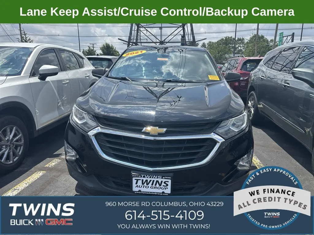 Black 2021 Chevrolet Equinox LS for sale in Columbus, OH