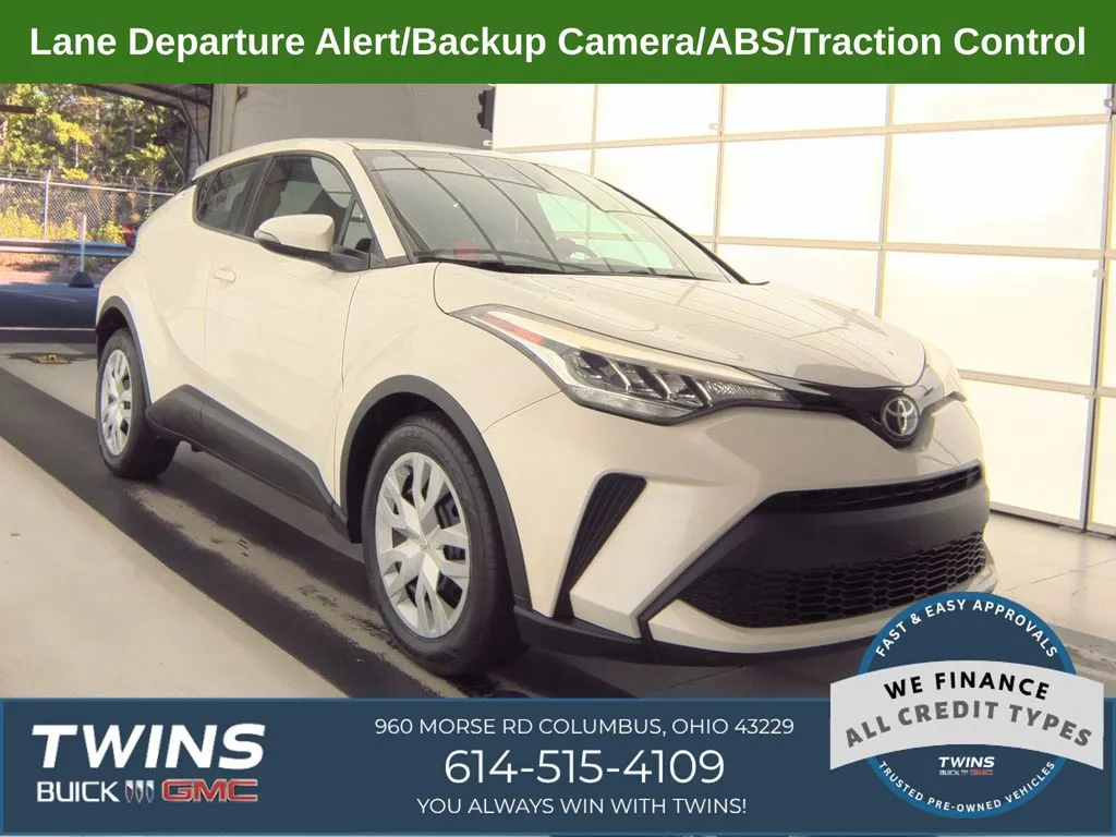 White 2020 Toyota C-HR LE for sale in Columbus, OH