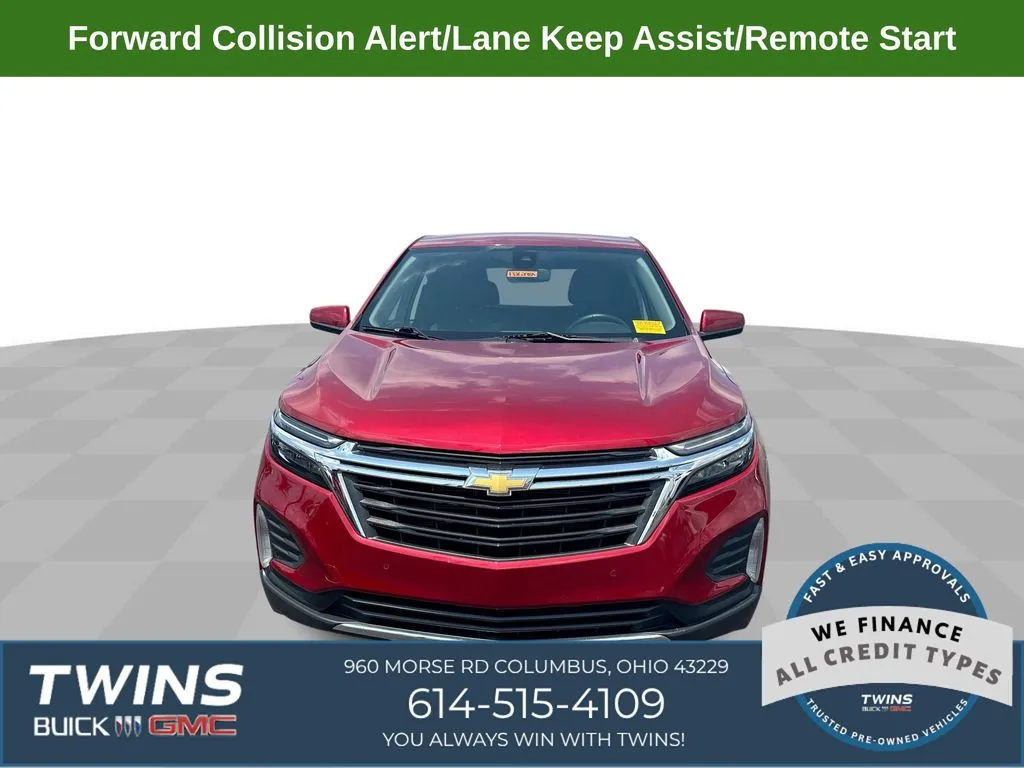 Red 2023 Chevrolet Equinox LT for sale in Columbus, OH