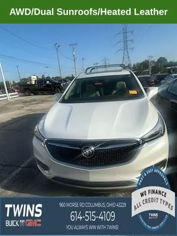 White 2021 Buick Enclave Premium Group for sale in Columbus, OH