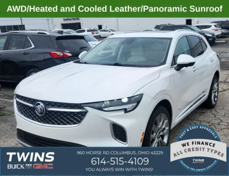 White 2023 Buick Envision Avenir for sale in Columbus, OH