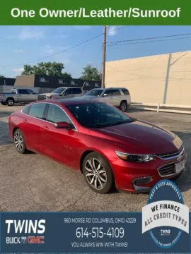 Red 2017 Chevrolet Malibu LT for sale in Columbus, OH