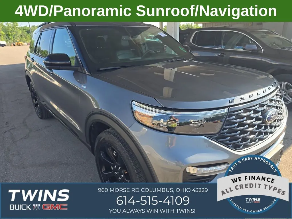 Gray 2023 Ford Explorer ST-Line for sale in Columbus, OH