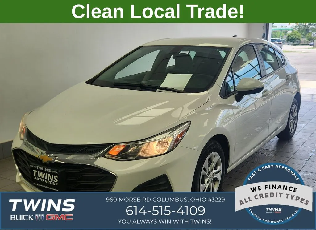 White 2019 Chevrolet Cruze LS for sale in Columbus, OH