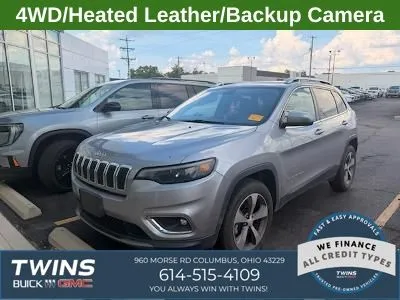 Silver 2019 Jeep Cherokee Limited for sale in Columbus, OH