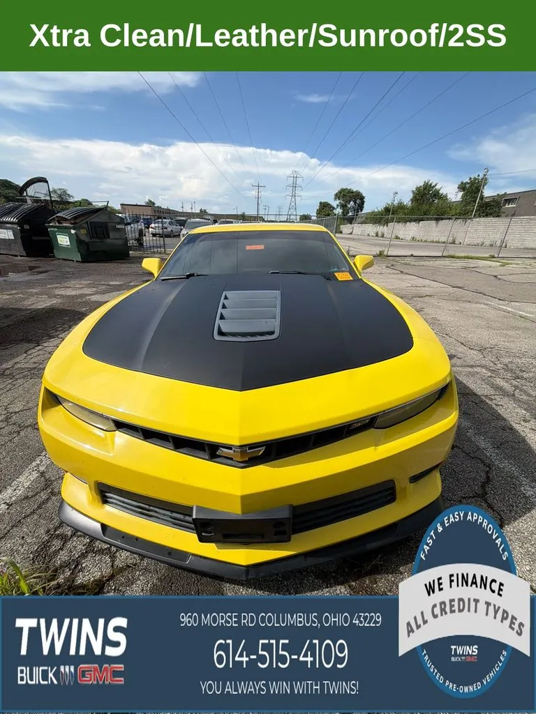 Yellow 2014 Chevrolet Camaro SS for sale in Columbus, OH