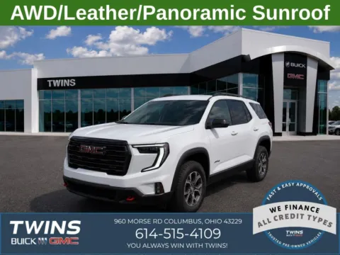 White 2024 GMC Acadia AT4 for sale in Columbus, OH