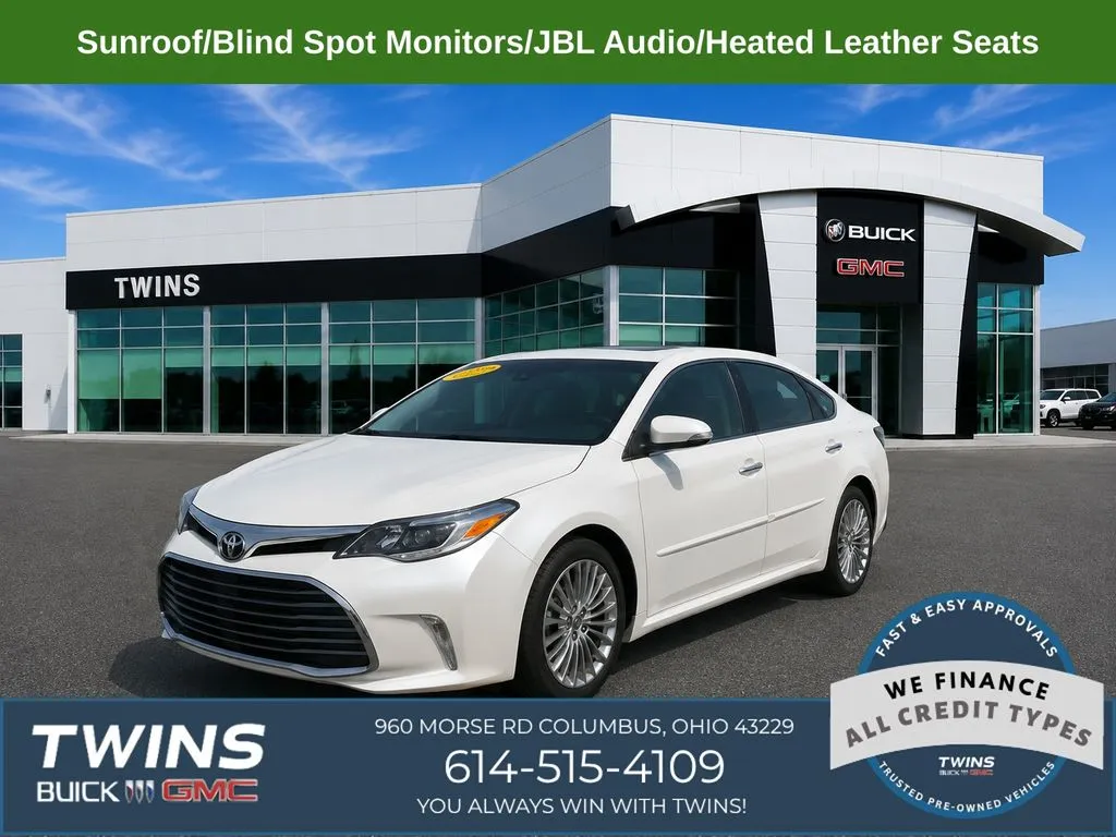 White 2018 Toyota Avalon Limited for sale in Columbus, OH