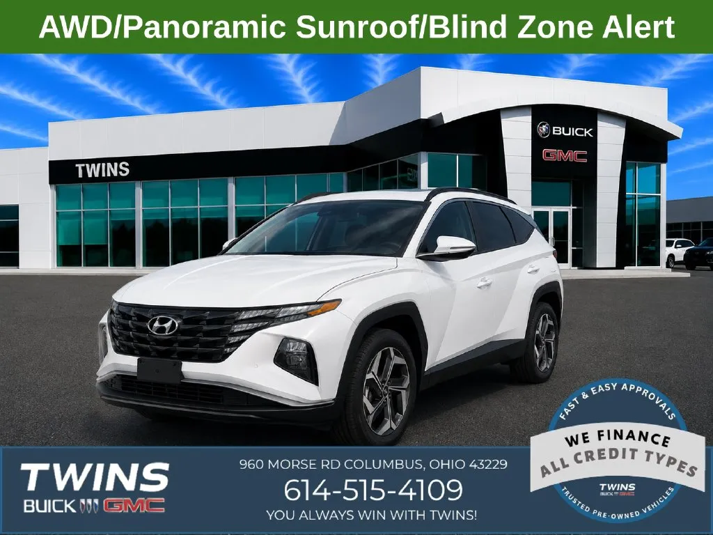 White 2022 Hyundai Tucson Hybrid SEL Convenience for sale in Columbus, OH