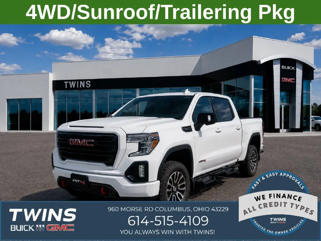 White 2021 GMC Sierra 1500 AT4 for sale in Columbus, OH