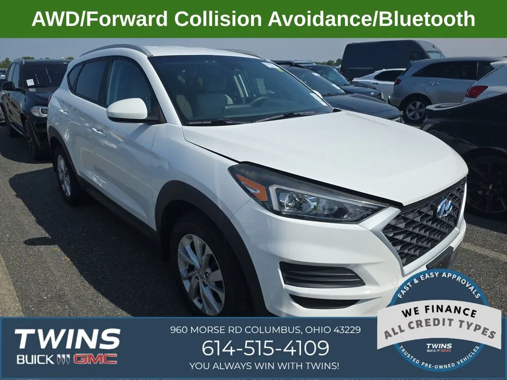 White 2020 Hyundai Tucson Value for sale in Columbus, OH