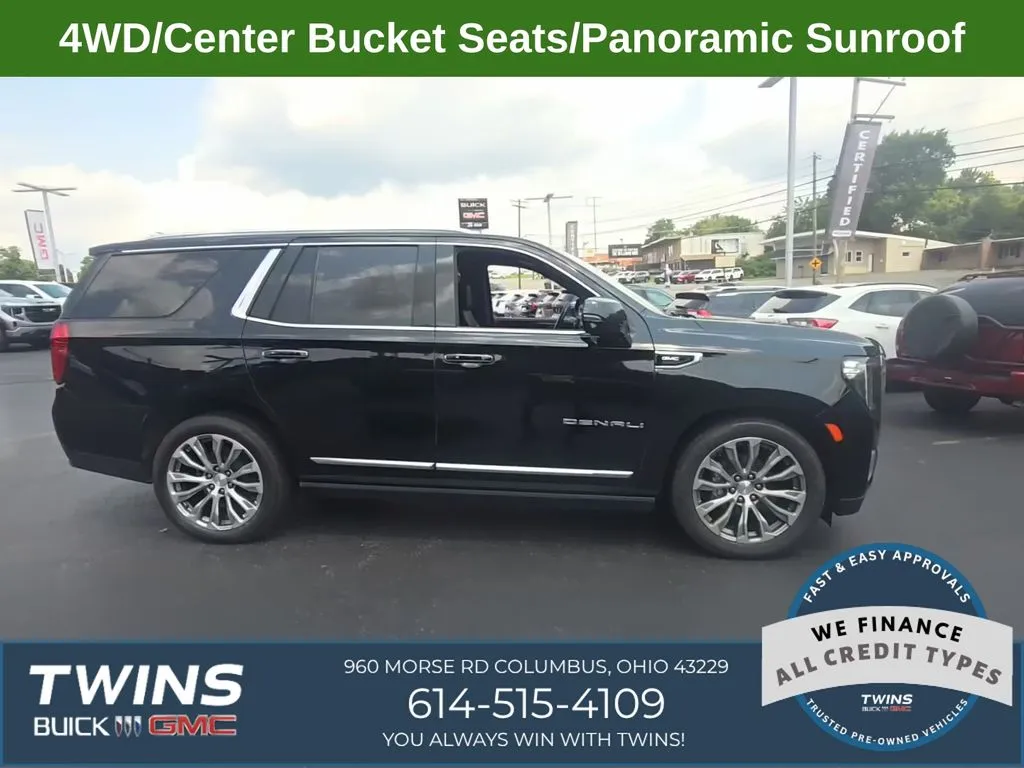 Black 2022 GMC Yukon Denali for sale in Columbus, OH