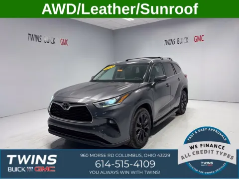 Gray 2021 Toyota Highlander Limited for sale in Columbus, OH