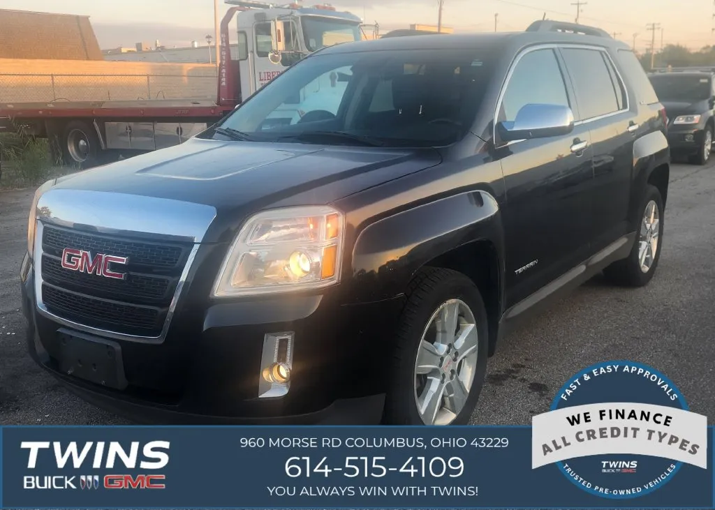 Black 2015 GMC Terrain SLE-2 for sale in Columbus, OH