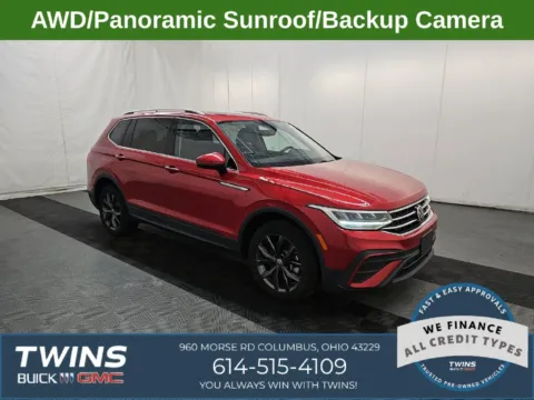 Red 2022 Volkswagen Tiguan 2.0T SE for sale in Columbus, OH