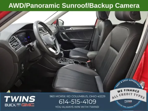 Red 2022 Volkswagen Tiguan 2.0T SE for sale in Columbus, OH