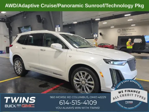 White 2022 Cadillac XT6 Premium Luxury for sale in Columbus, OH