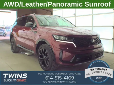Red 2021 Kia Sorento SX for sale in Columbus, OH