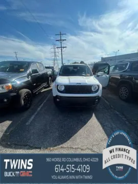 White 2018 Jeep Renegade Latitude for sale in Columbus, OH