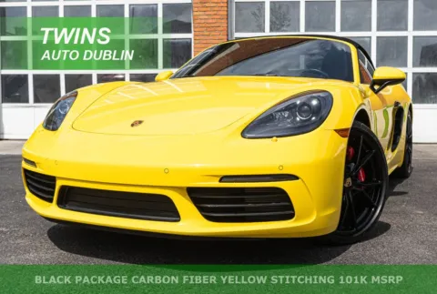 Yellow 2023 Porsche 718 Boxster S for sale in Dublin, OH
