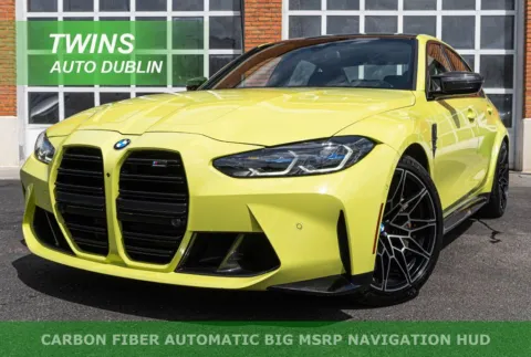 Yellow 2021 BMW M3 Competition for sale in Dublin, OH