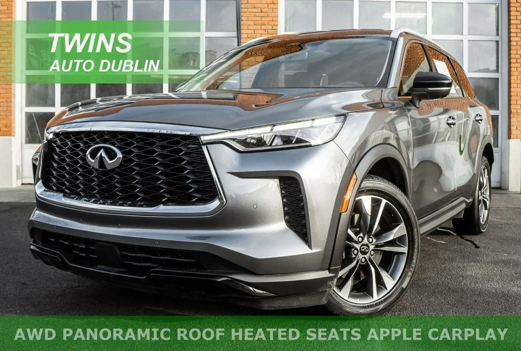 Black 2023 INFINITI QX60 LUXE for sale in Dublin, OH