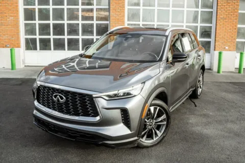 Photos of 2023 INFINITI QX60 LUXE for sale in Dublin, OH at Twins Auto of Dublin