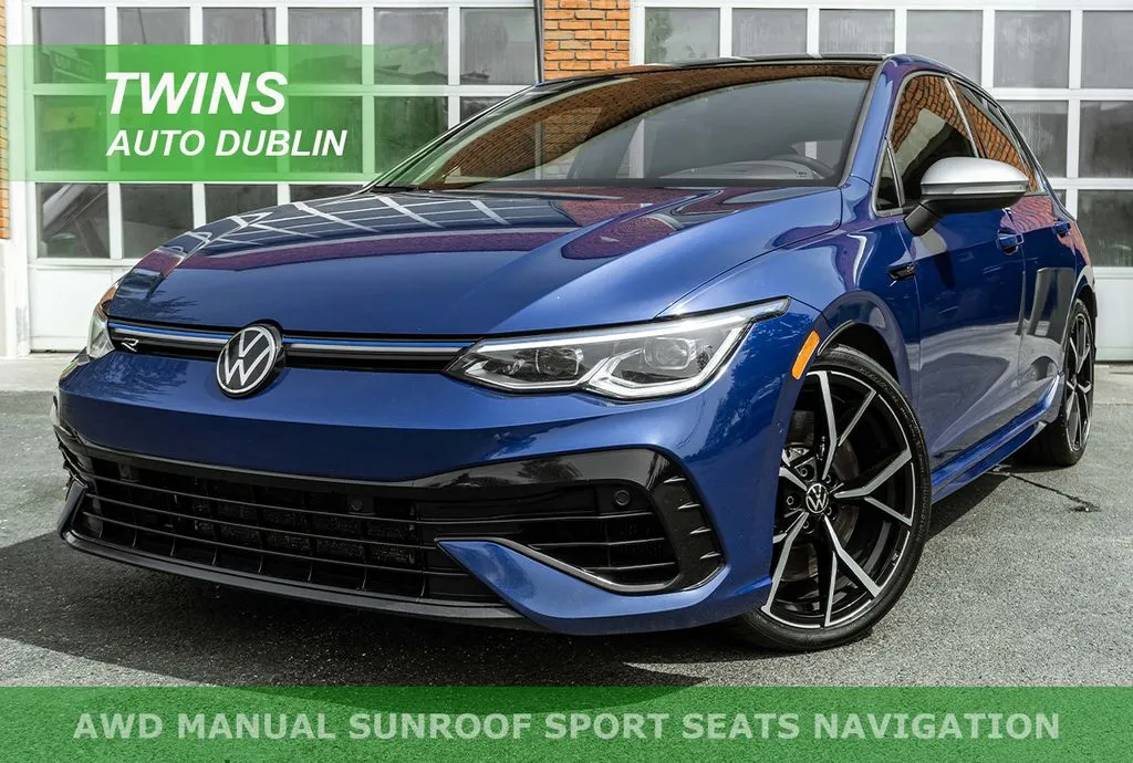 Blue 2024 Volkswagen Golf R 2.0T for sale in Dublin, OH