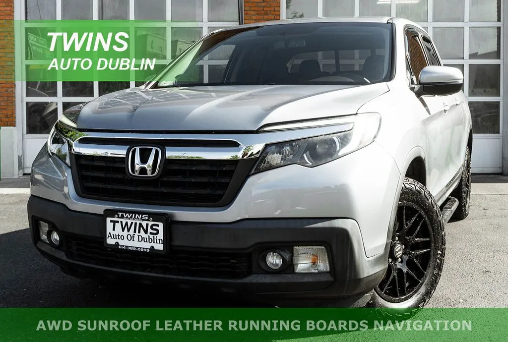 Silver 2019 Honda Ridgeline RTL-T for sale in Dublin, OH