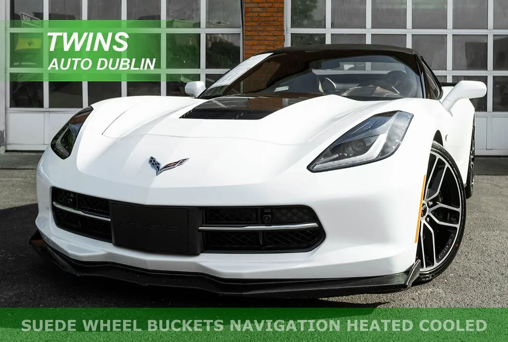 White 2018 Chevrolet Corvette Stingray Z51 for sale in Dublin, OH