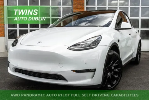 White 2022 Tesla Model Y Long Range for sale in Dublin, OH