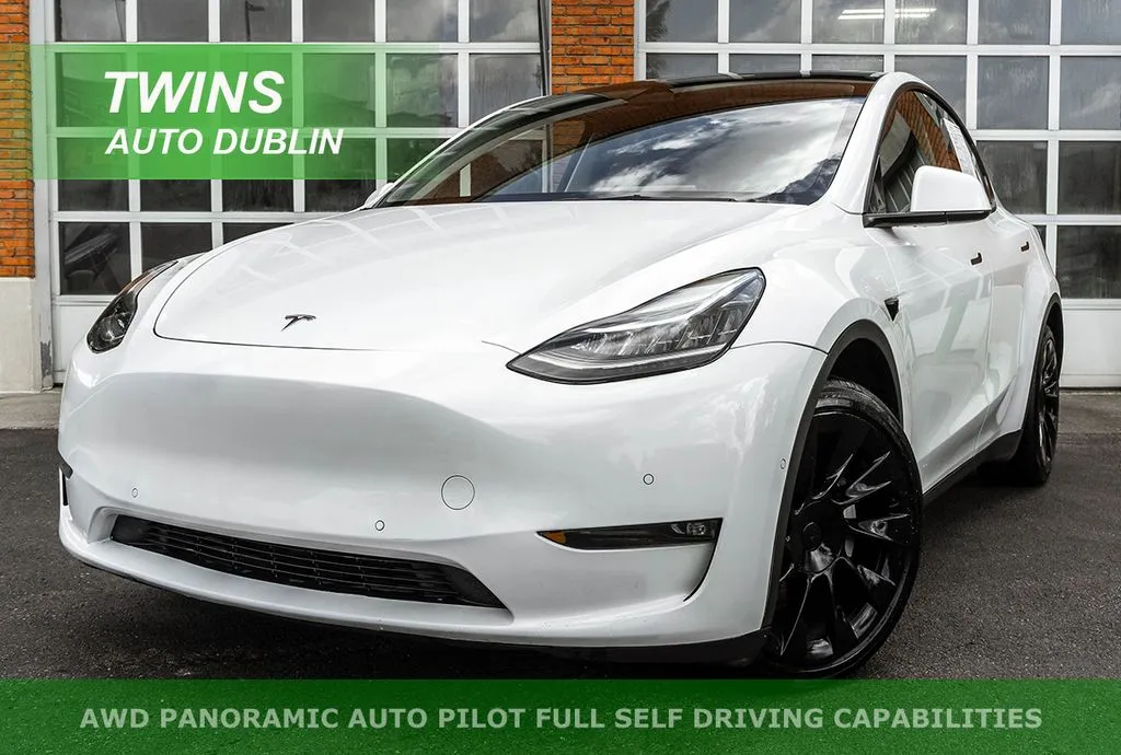 White 2022 Tesla Model Y Long Range for sale in Dublin, OH