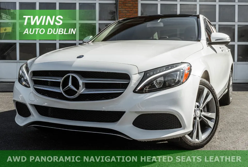 White 2017 Mercedes-Benz C-Class C 300 for sale in Dublin, OH