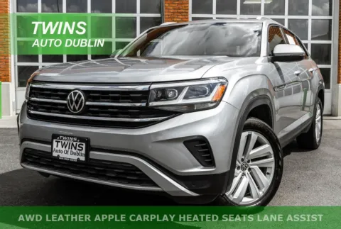 Silver 2022 Volkswagen Atlas Cross Sport 3.6L V6 SE w/Technology for sale in Dublin, OH