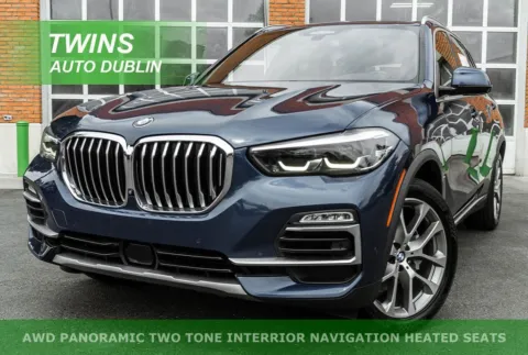 Blue 2021 BMW X5 xDrive40i for sale in Dublin, OH