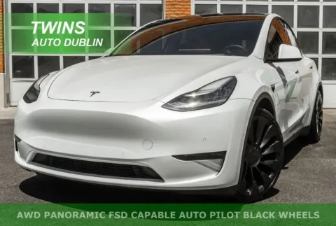 White 2020 Tesla Model Y Performance for sale in Dublin, OH