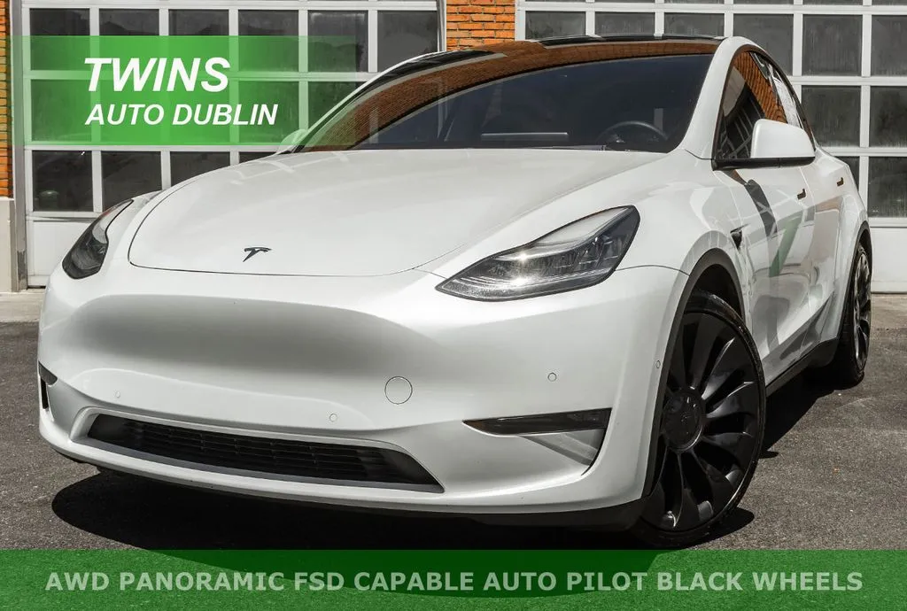 White 2020 Tesla Model Y Performance for sale in Dublin, OH