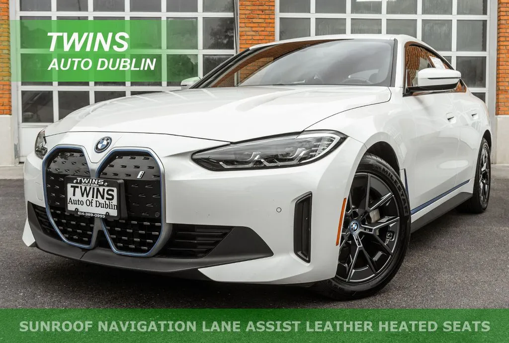 White 2023 BMW i4 eDrive35 for sale in Dublin, OH