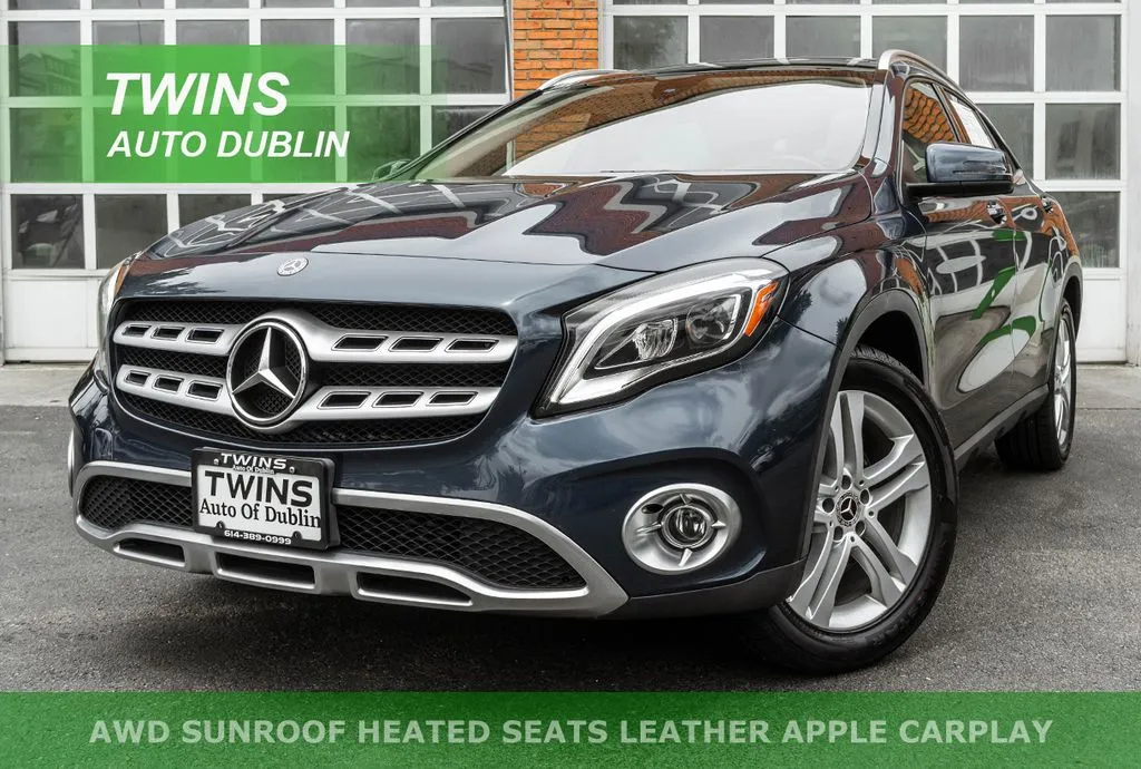 Blue 2020 Mercedes-Benz GLA 250 for sale in Dublin, OH
