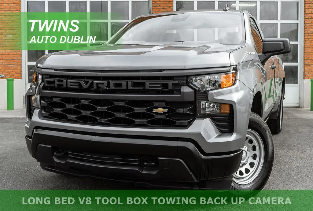 Gray 2025 Chevrolet Silverado 1500 WT for sale in Dublin, OH