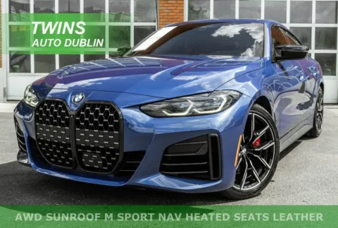Blue 2022 BMW 4 Series M440i xDrive for sale in Dublin, OH