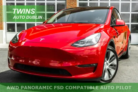 Red 2023 Tesla Model Y Long Range for sale in Dublin, OH