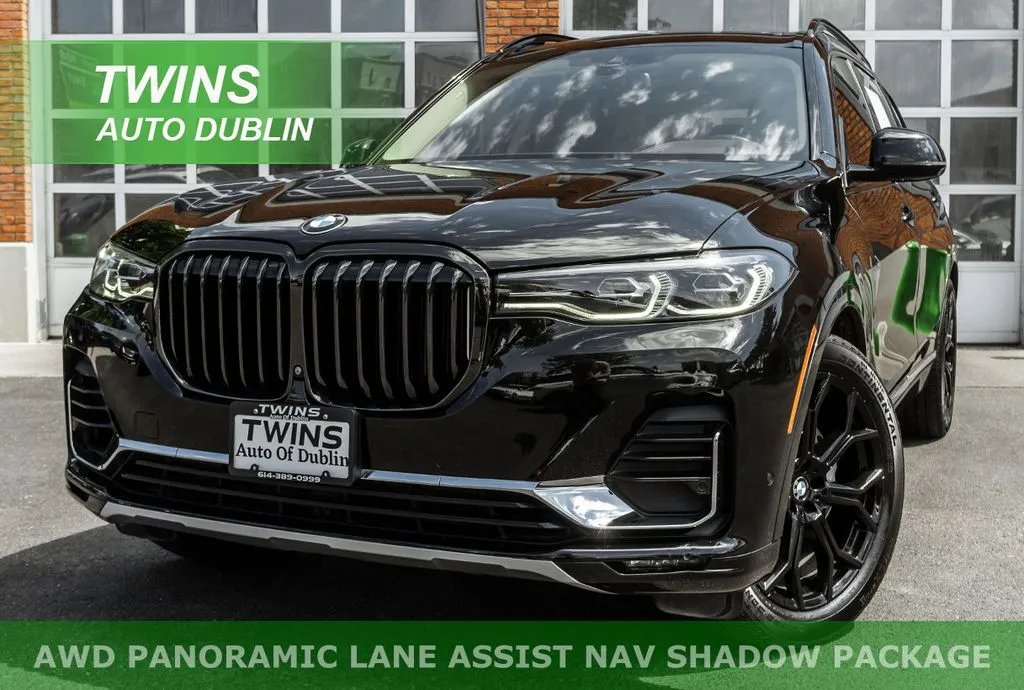 Black 2020 BMW X7 xDrive40i for sale in Dublin, OH