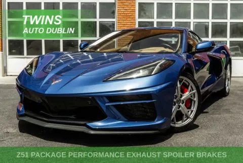Blue 2022 Chevrolet Corvette Stingray for sale in Dublin, OH