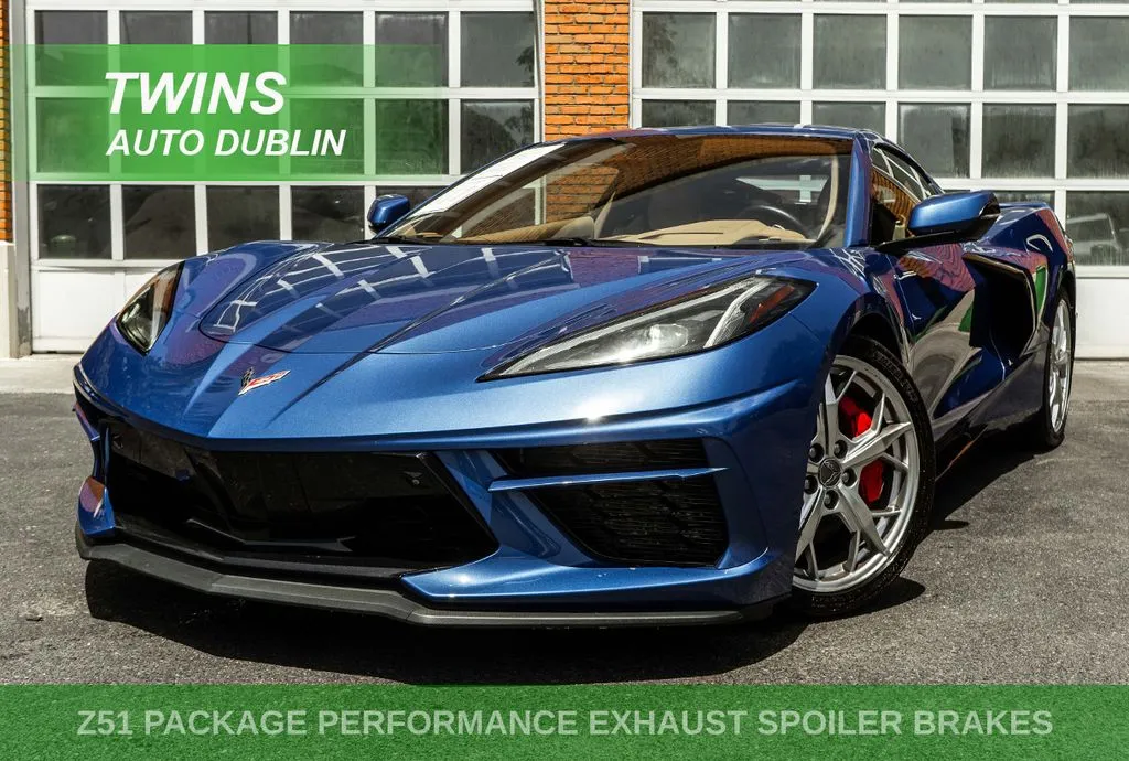 Blue 2022 Chevrolet Corvette Stingray for sale in Dublin, OH