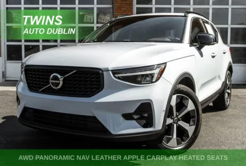 Blue 2024 Volvo XC40 B5 Plus Dark Theme for sale in Dublin, OH