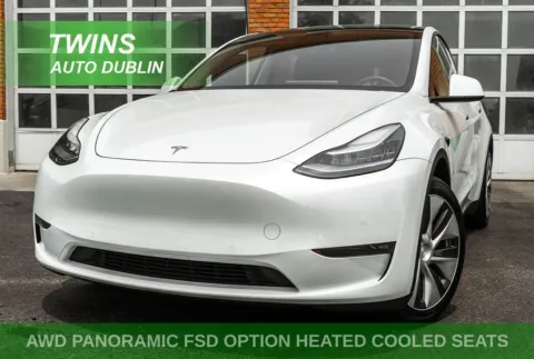White 2020 Tesla Model Y Long Range for sale in Dublin, OH