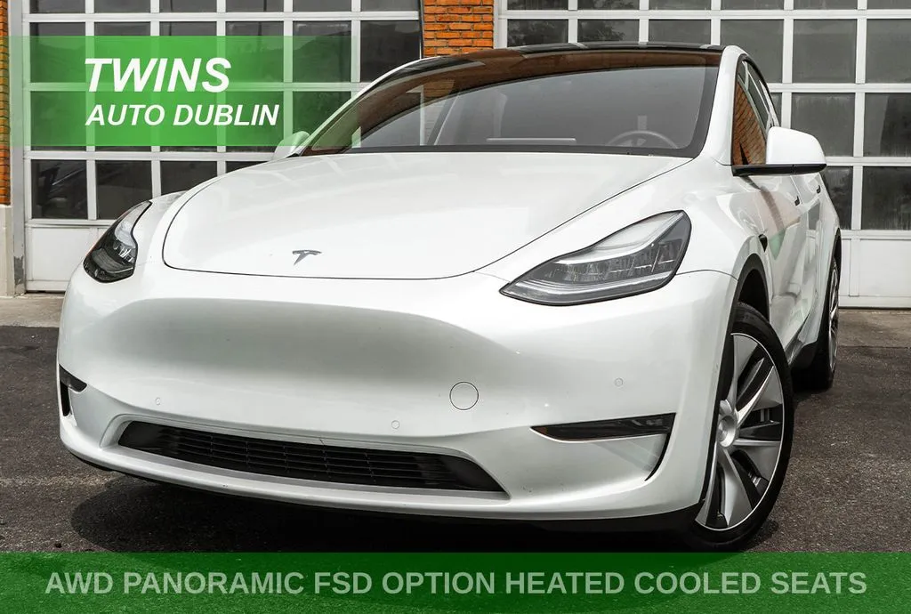 White 2020 Tesla Model Y Long Range for sale in Dublin, OH