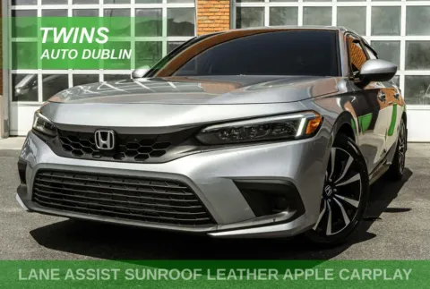 Silver 2024 Honda Civic EX-L for sale in Dublin, OH