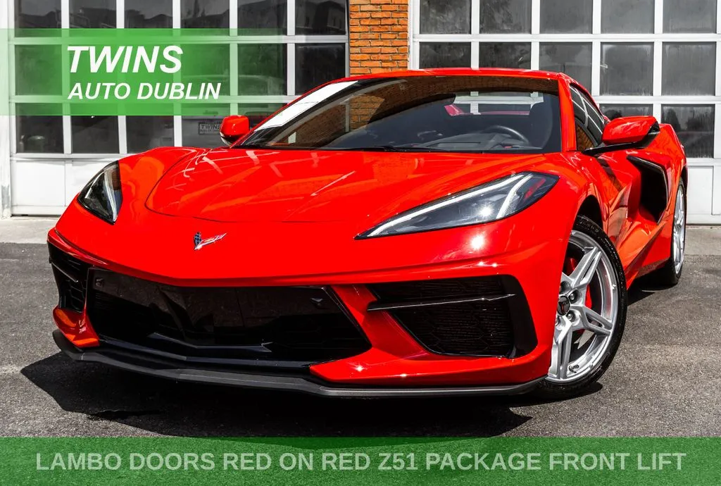 Red 2022 Chevrolet Corvette Stingray for sale in Dublin, OH